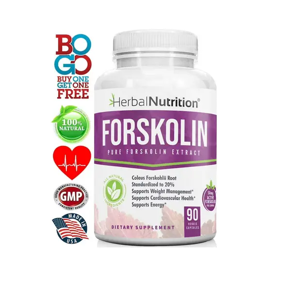 Herbal Nutrition Forskolin For Weight Loss Capsules